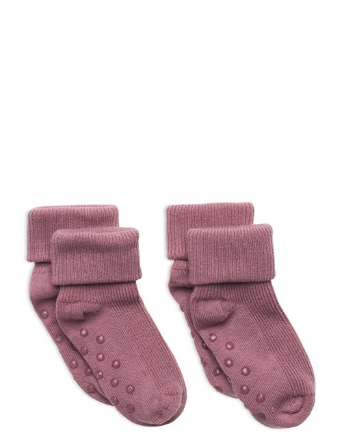 Minymo | Baby Rib Sock W. Abs (2-Pack) | 19\22