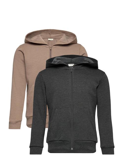 Minymo | Sweat Jacket W. Hood (2-Pack) | 152