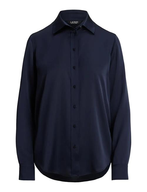 Lauren Ralph Lauren | Classic Fit Satin Charmeuse Shirt | L