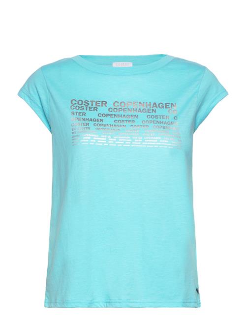 Coster Copenhagen | T-Shirt With Coster Print - Cap Sle | XS