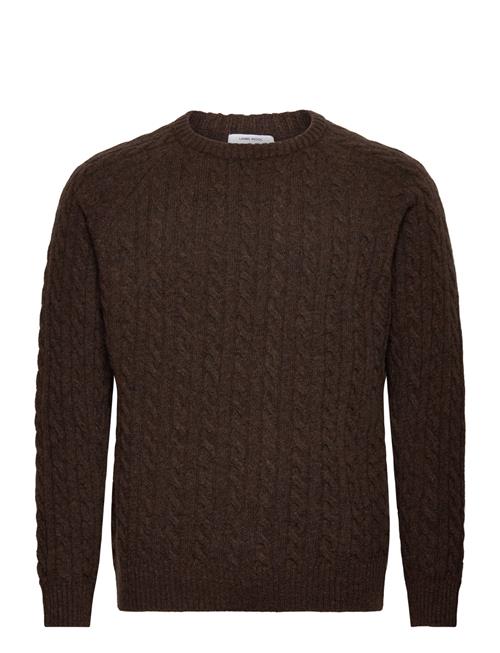 Lindbergh | Lambswool Raglan Cable O-Neck Knit | XXL