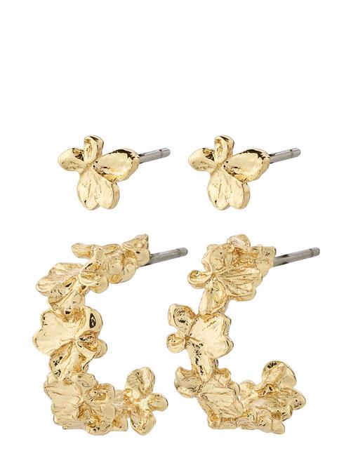 Pilgrim | Zhuri Earrings 2-In-1 Set Gold-Plated | ONE SIZE