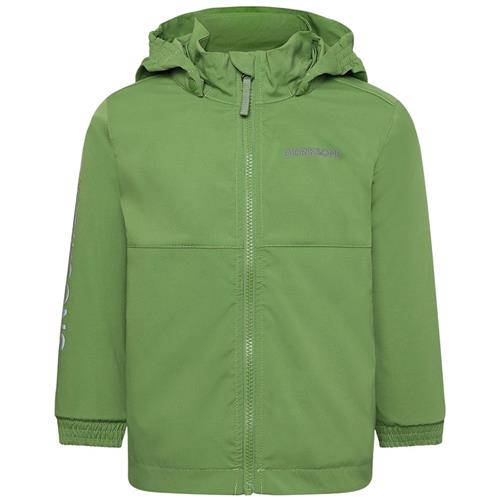 Se Didriksons Hallon Kids Vindtæt Jakke Algae Green 130 cm  Grøn  130 cm  unisex hos Babyshop