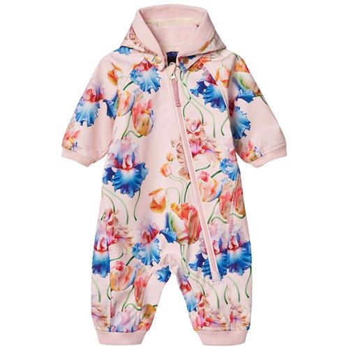 Se Molo Hill Softshell Suit Tulip Pink 74 cm  Lyserød  74 cm  unisex hos Babyshop