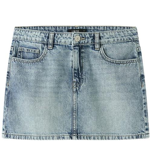 LMTD Nederdel - NlfBett - Medium Blue Denim