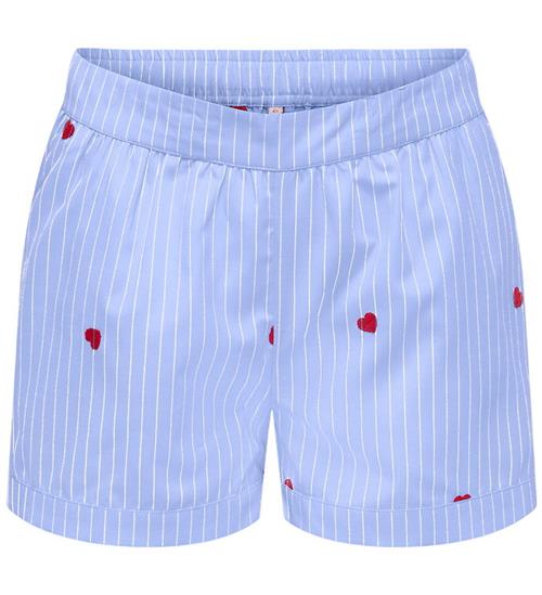 Kids Only Shorts - KogNew - Lina Stripe - Moonlight Blue/Cloud D