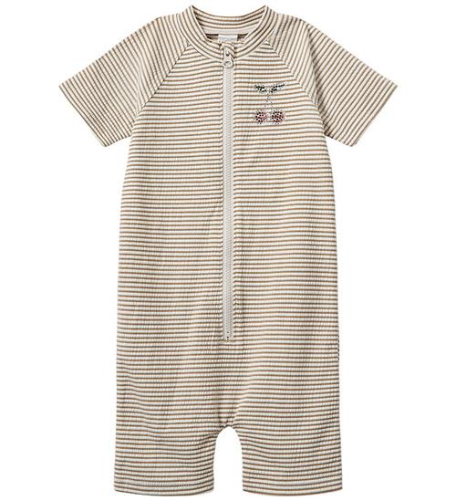 Sofie Schnoor Badeheldragt - TillaKB - Warm Stone Stripe