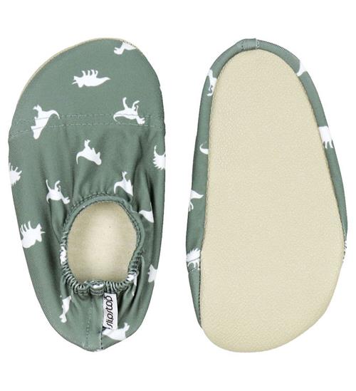 Slipstop Badesokker - Junior - Dino Grøn