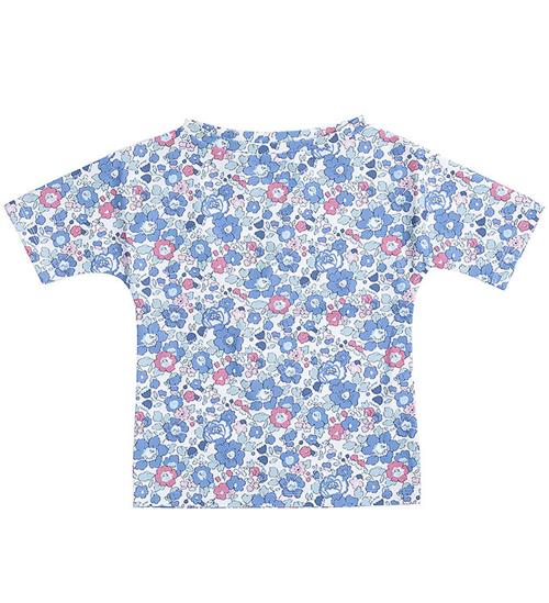 Se Petit Crabe Badebluse - Luna - Betsy m. Blomster hos KidsWorld