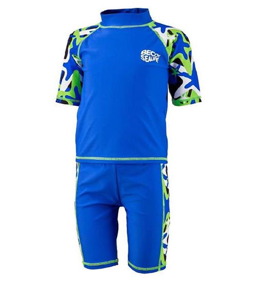 BECO Badetøj - Badebluse/Badebukser - Blå