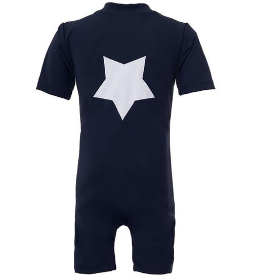 Se Petit Crabe Badeheldragt - Noe - Navy hos KidsWorld