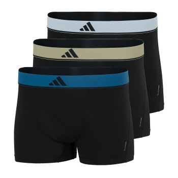 adidas 3P Active Micro Flex Trunk Sort/Blå polyester XX-Large Herre