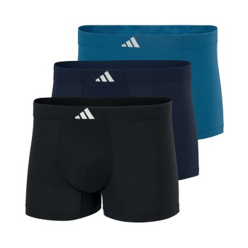 adidas 3P Active Micro Tech Trunks Marine/Blå polyester Medium Herre