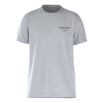 Björn Borg Essential T-shirt Men Lysegrå bomuld Large Herre