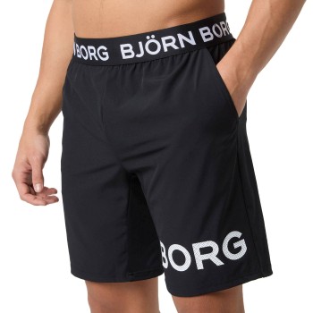 Björn Borg Performance Shorts With Logo Sort polyester Small Herre