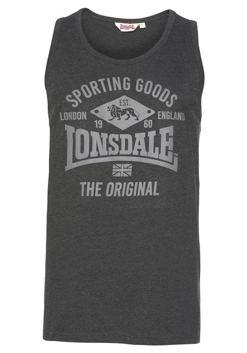 LONSDALE Bluser & t-shirts 'London Pilton'  antracit / lysegrå