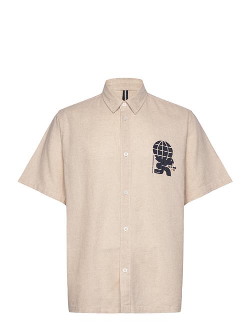 Fat Moose | Ian Cotton Linen Shirt Ss | XL
