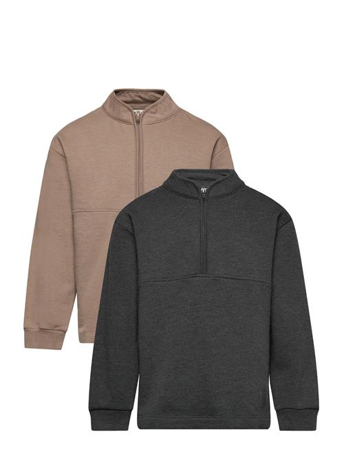 Minymo | Sweatshirt W.zip (2-Pack) | 104