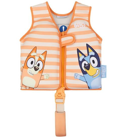 Swim Essentials Svømmevest - 15-19 kg - Orange Bluey