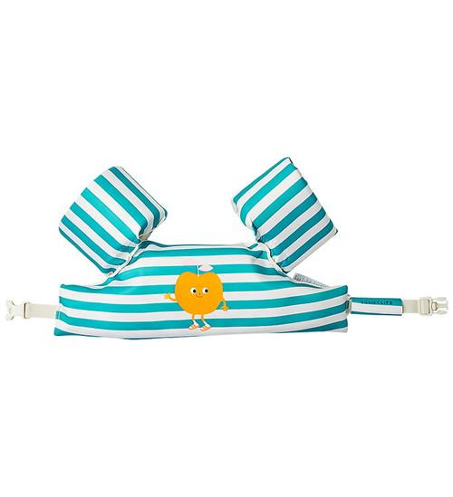 SunnyLife Svømmevest m. Vinger - 3-6 År - Poppy The Peach/Green