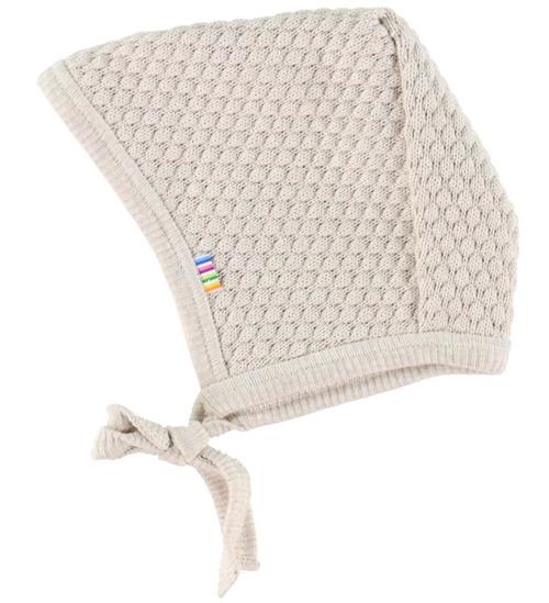Se Joha Hjelm - 2-lags - Strik - Beige hos KidsWorld