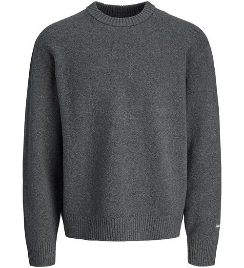 Jack & Jones Bluse - Strik - JorNorrebro - Dark Grey Melange