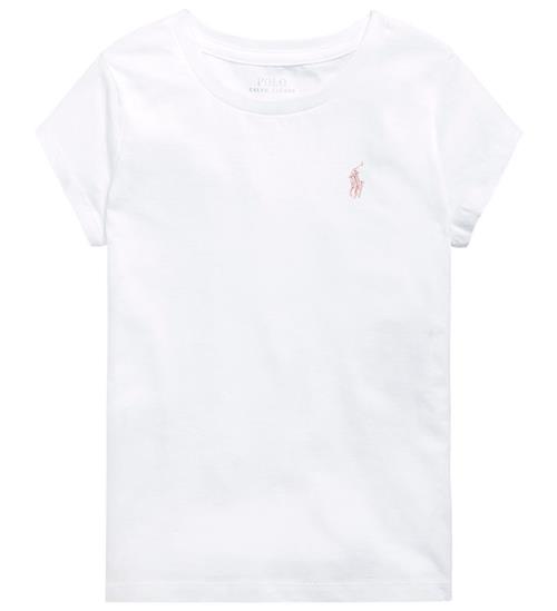 Se Polo Ralph Lauren T-shirt - Hvid hos KidsWorld