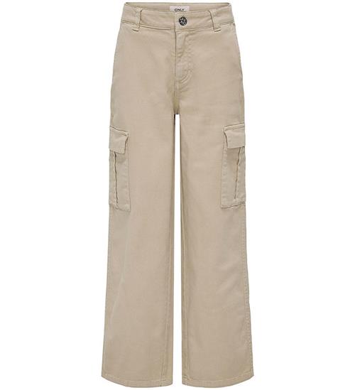 Se Kids Only Jeans - Cargo - KogYarrow - Pumice Stone hos KidsWorld