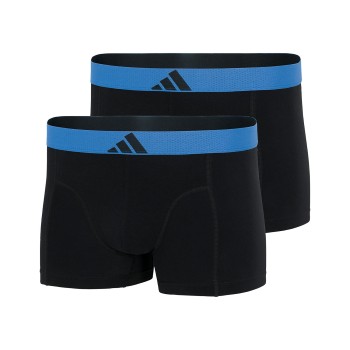adidas 2P Active Flex Cotton Body Trunk Sort/Blå bomuld XX-Large Herre