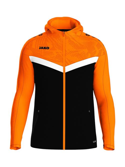 JAKO Sportsjakke  orange / sort / hvid