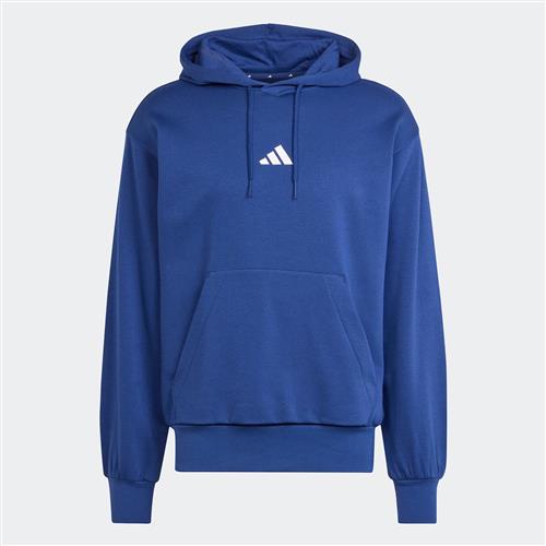 Se ADIDAS SPORTSWEAR Sportsweatshirt 'FEELCOZY'  mørkeblå / hvid hos About You