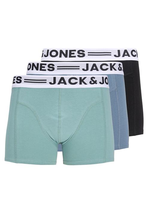 JACK & JONES 3-Pak Boxershorts Sense Mineral Blue