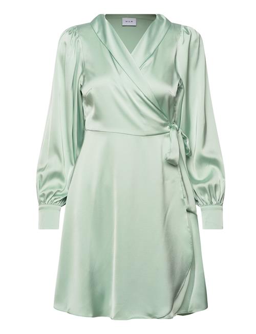 Vila | Vienna Ravenna L/S Short Wrap Dress-Noos | 38