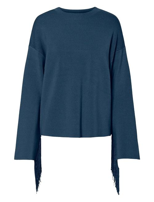 YAS | Yasfringa Ls O-Neck Knit Pullover S. | XS