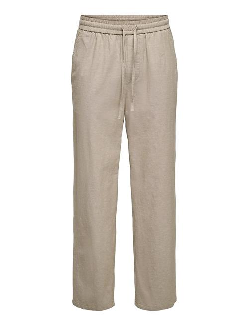 ONLY & SONS | Onssinus Loose 0007 Cot Lin Pant Noos | XL