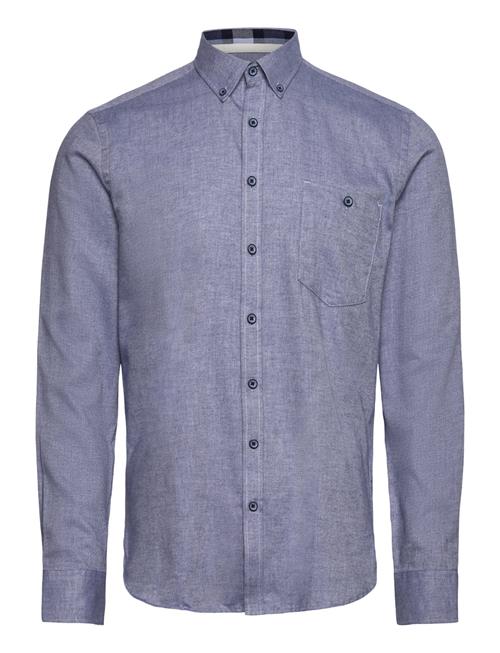 Lindbergh | Mélange Brushed Shirt L/S - Regular | XL