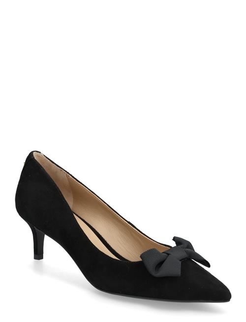 Lauren Ralph Lauren | Adrienne Bow-Trim Suede Pump | 40