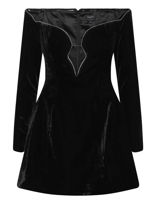 Bardot | Luvia Velour Hourglass Dress | 36