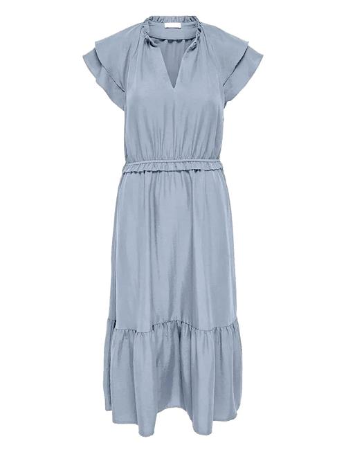 JDY | Jdytrain S/L Frill Midi Dress Wvn Exp | S