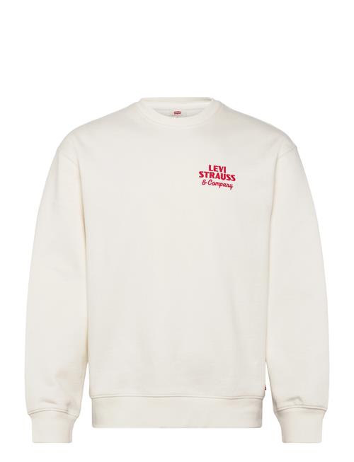 Se Levi's® | Relaxd Graphic Crew Lsco Egret | XL hos Booztlet
