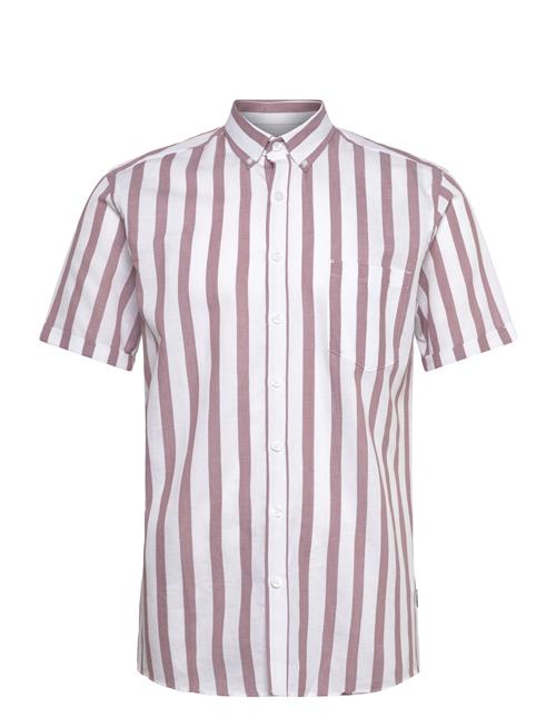 Lindbergh | Striped Cotton/Linen Shirt S/Sstriped Cotton/Linen Shirt S/S | L