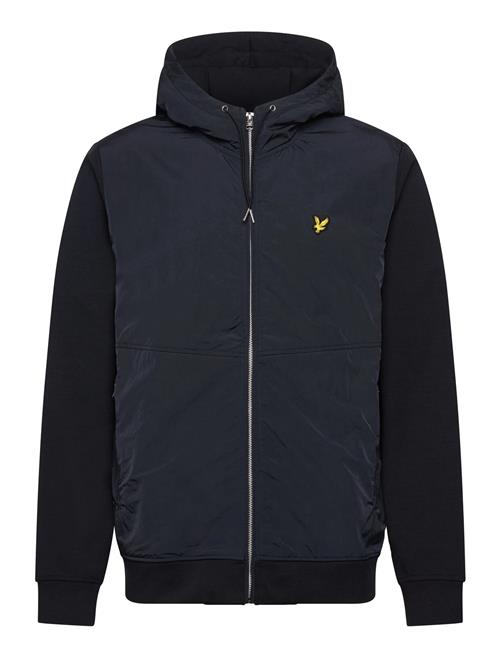 Lyle & Scott | Half Raglan Hybrid Hoodie | L