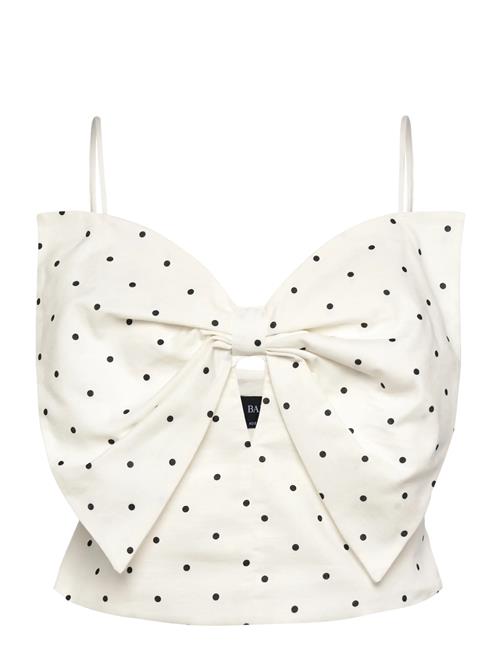 Bardot | Vieda Linen Bow Front Top | 34