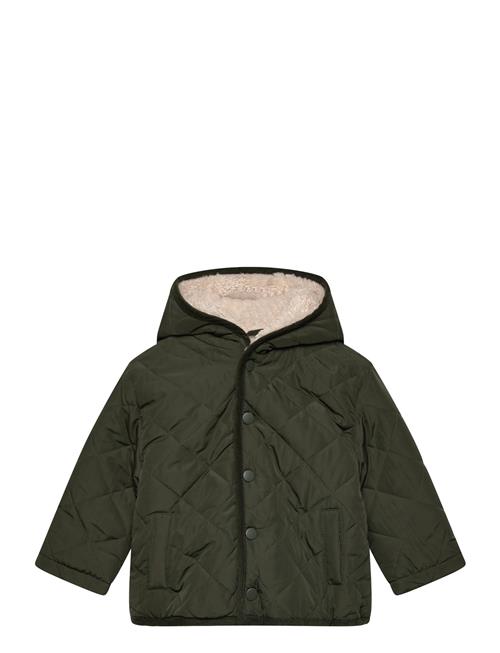 Mango | Fur-Effect Quilted Coat | 2-3