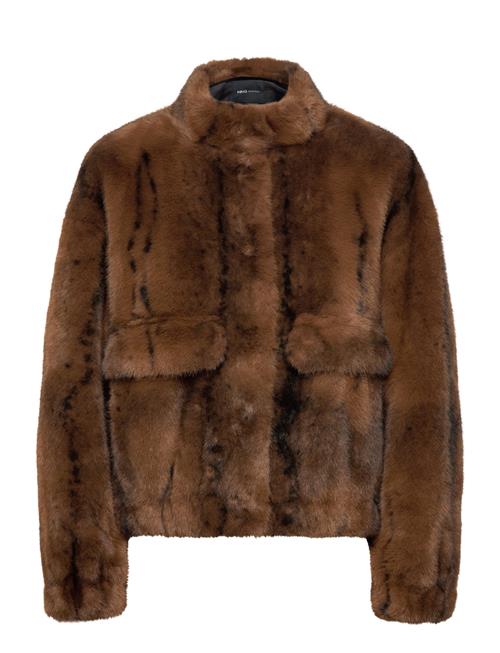 Mango | Faux-Fur Jacket With Pockets | M