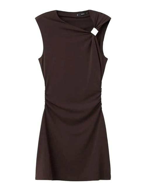 Mango | Fine-Knit Dress With Metallic Detail | L