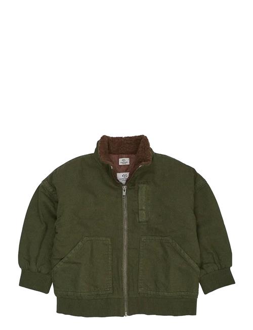 Copenhagen Colors | Twill Bumper Jacket W. Sherpa Collar | 140