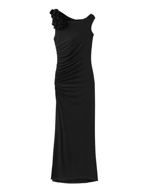 Mango | Fine-Knit Dress With Frill Embellishments | S