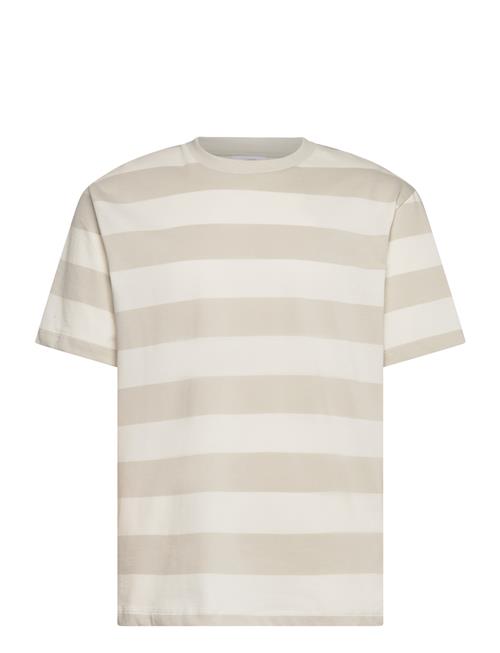 Lindbergh | Striped Oversized O-Neck Tee S/S | XL