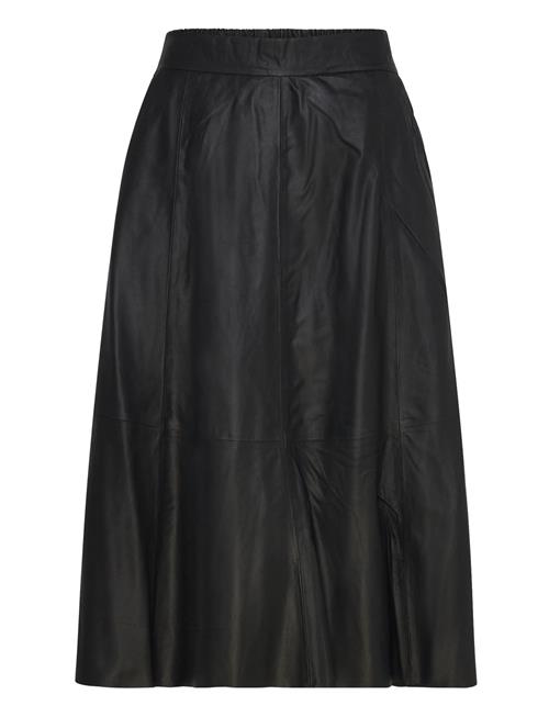 DEPECHE | Elinordep Leather Skirt | 44